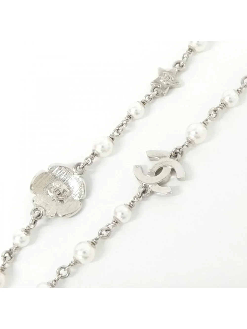 Chanel Necklace Silver